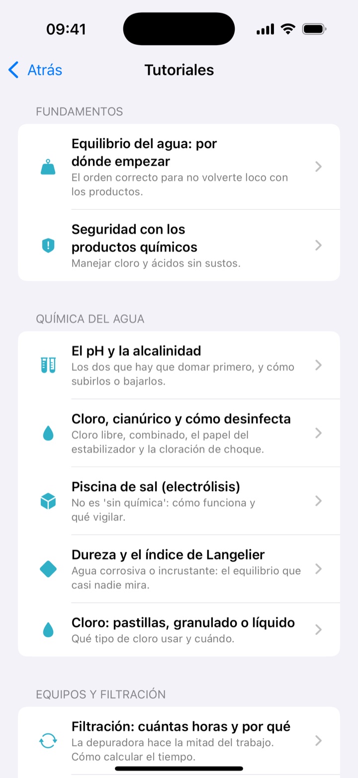 Tutoriales y trucos dentro de la app